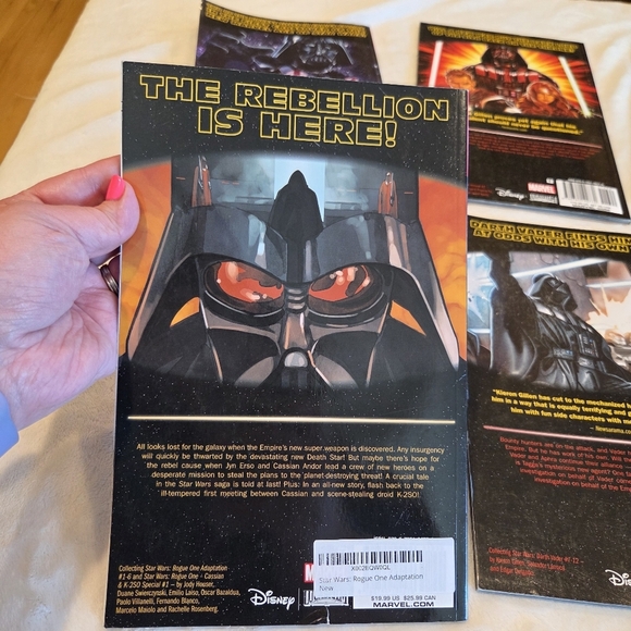 STAR WARS DARTH VADER GRAPHIC NOVEL COMICS Marvel ROUGE ONE Set Of 6 - Picture 12 of 14